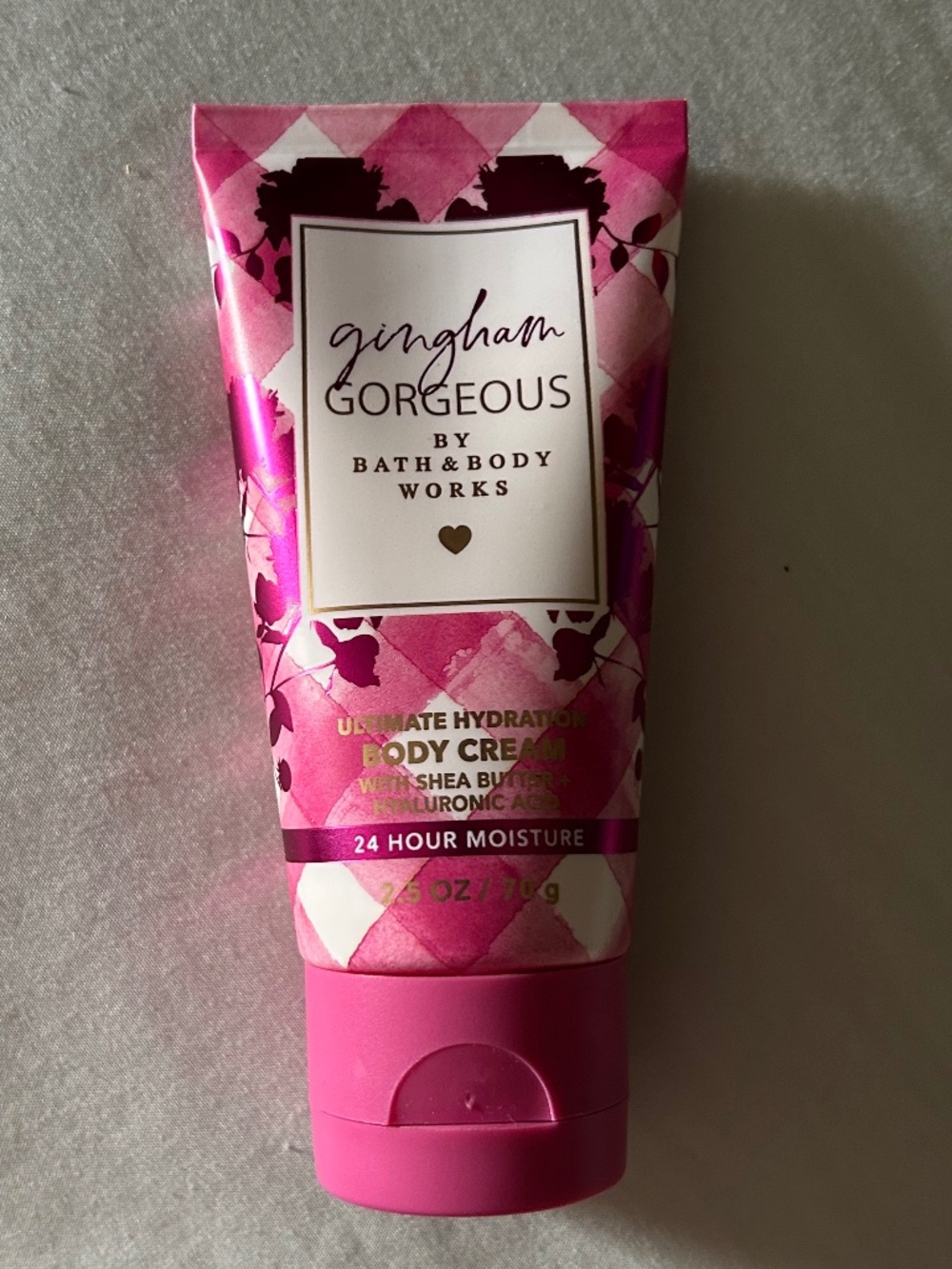 🌷FREE With 15$ Purchase!! Gingham Gorgeous B&BW Lotion
